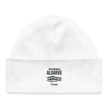 Sardinhas Algarve Portugal - Baby Organic Beanie - white - Front