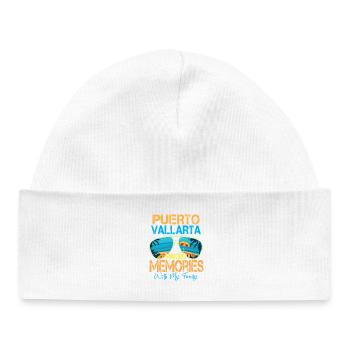 Puerto Vallarta crée des souvenirs - Bonnet bébé bio - blanc - Devant