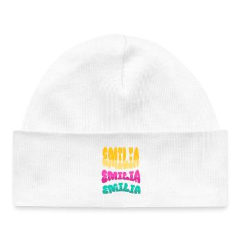 Emilia - Baby Organic Beanie - white - Front