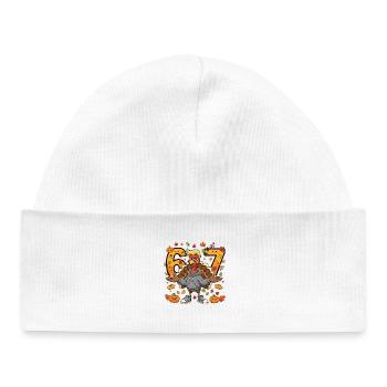 Automne Turquie 57 Sweat à capuche Graphic - Bonnet bébé bio - blanc - Devant