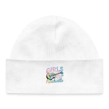Girls Trip Nashville - Baby Organic Beanie - white - Front