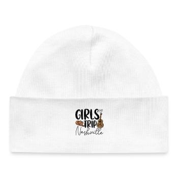 Girls Trip Nashville - Baby Organic Beanie - white - Front