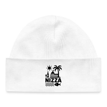 nizza  - Baby Organic Mütze - Weiß - Vorne