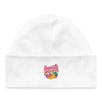 Nutritionist Smoothie Operator Nutritional Coach - Baby Organic Beanie - white - Front