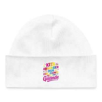 Daycare Graduates 2026: A Legend Leaves the Site - Baby Organic Beanie - white - Front