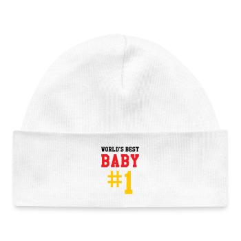 Best Baby - Birth - Child - Baby Organic Beanie - white - Front