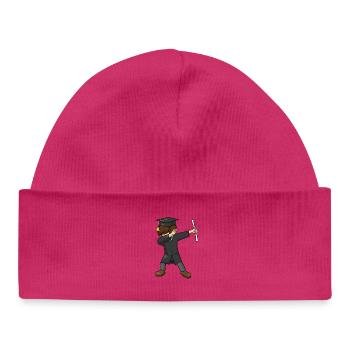 Casquette Drôle de Dab pour la promotion 2026 des étudiants diplômés - Bonnet bébé bio - blanc - Devant