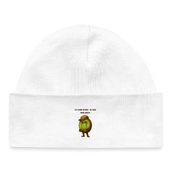 I have seeds - you only opinions - Baby Organic Beanie - white - Front