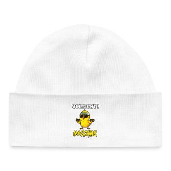 Dicton drôle de gymnase - Sport Leek - Bonnet bébé bio - blanc - Devant