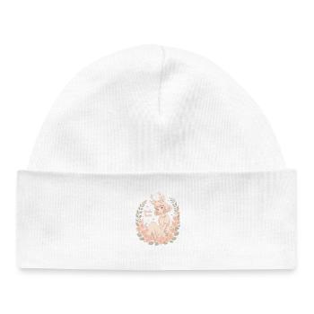 Gentle Spirit Zartes Anime Fawn Girl - Baby Organic Mütze - Weiß - Vorne
