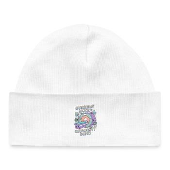 MRI Tech Current Mood Gradient Echo Radiographer - Baby Organic Beanie - white - Front