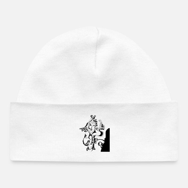 sakura - Baby Organic Beanie - white