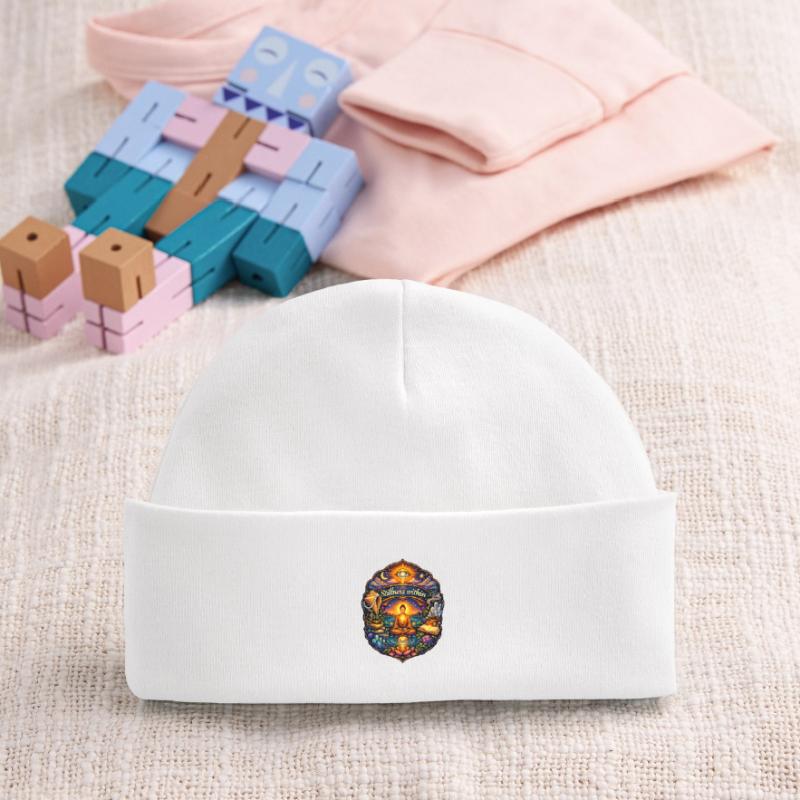 Stillness Within: Inner Light Baby Organic Beanie
