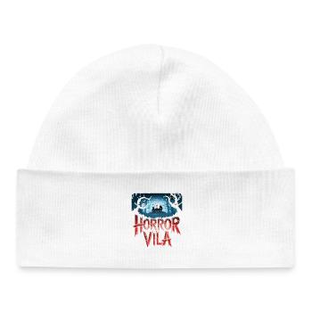 Horror Vila Haunted House Nocturnal Forest Creepy - Baby Organic Beanie - white - Front