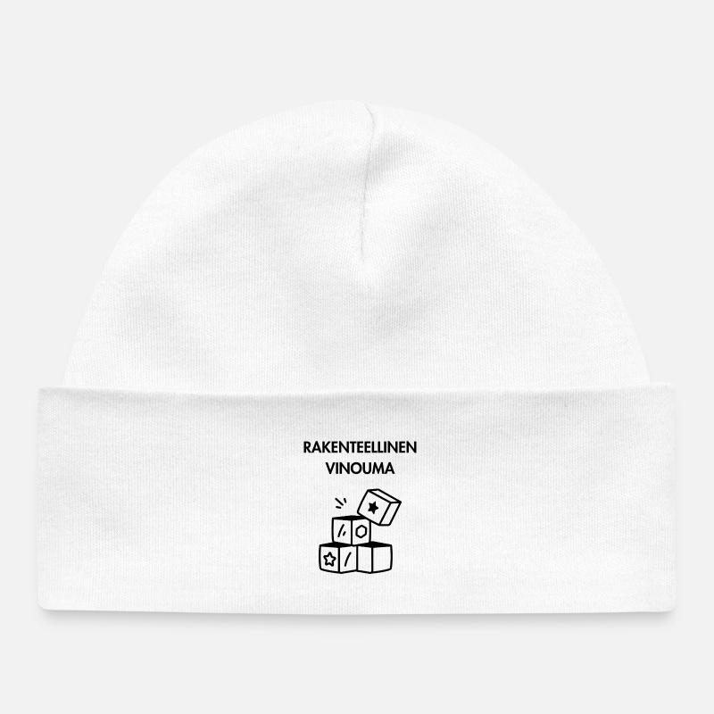 Polarisation structurelle - Bonnet bébé bio - blanc