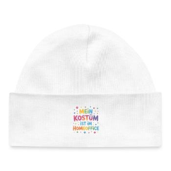 Le costume se trouve dans le bureau du carnaval du bureau principal - Bonnet bébé bio - blanc - Devant