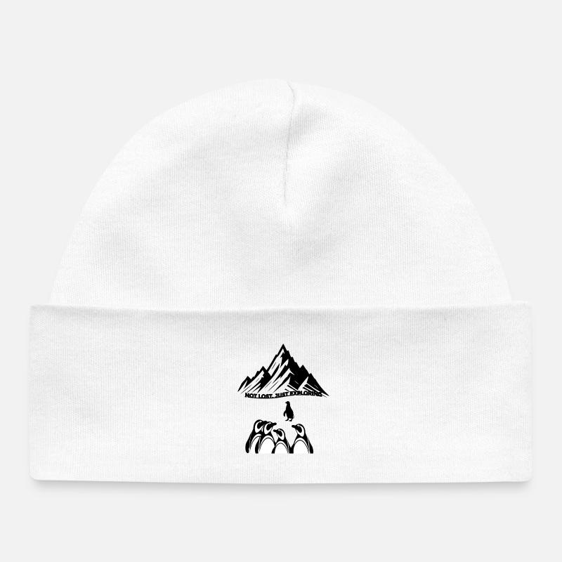 Dessin au trait des Black Shadow Claws - Bonnet bébé bio - blanc