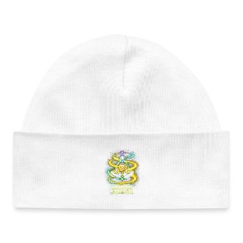 Energy Drink Powered By Taurine Dreams - Baby Organic Beanie - white - Front