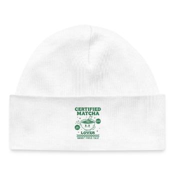 Matcha certifié Matcha Lover Energy Focus Calm Matcha - Bonnet bébé bio - blanc - Devant