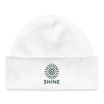 Sonnenspirale Shine - Baby Organic Mütze - Weiß - Vorne