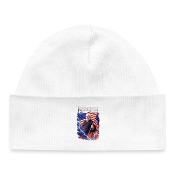 Harrison Patriot Thunder - Baby Organic Beanie - white - Front