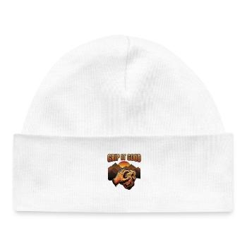 Grip It Good Climbing Bouldering Mountains - Baby Organic Beanie - white - Front