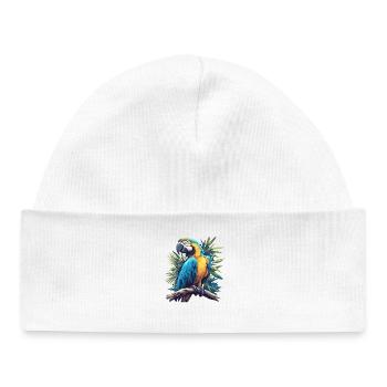 Macaw's Era - Baby Organic Beanie - white - Front