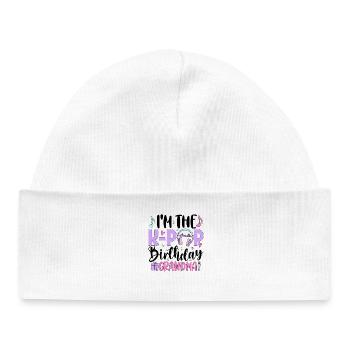 I'm The K Pop Birthday Grandma - Baby Organic Mütze - Weiß - Vorne