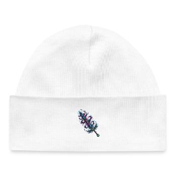 Runeblade of Shadow Magic - Baby Organic Beanie - white - Front
