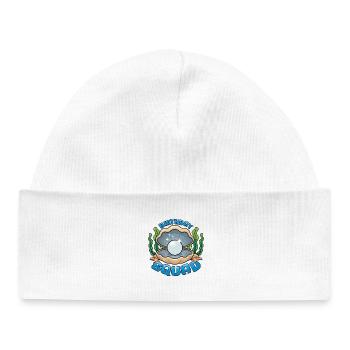 Birthday Squad Beach Summer Cruise Shell - Baby Organic Beanie - white - Front