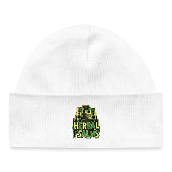Dub Reggae Herbal Psalms - Baby Organic Beanie - white - Front