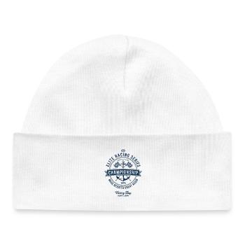Regatta Sailing Shirt Sailboat Yacht Sailing Crew - Baby Organic Beanie - white - Front