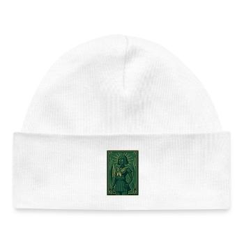 Cyber Deco Android Green Sentinel - Baby Organic Mütze - Weiß - Vorne