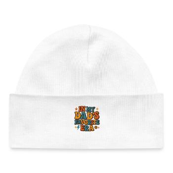 In My Dad's Favorite Era Daughter Families Humor - Baby Organic Beanie - white - Front
