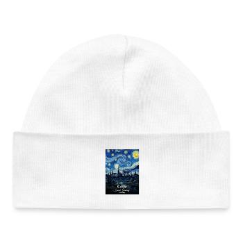 Celle Allemagne Nuit étoilée - Bonnet bébé bio - blanc - Devant