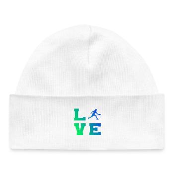 Pickleball player gift for pickleball pro fans - Baby Organic Beanie - white - Front