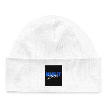 Make It Better - Bonnet bébé bio - blanc - Devant