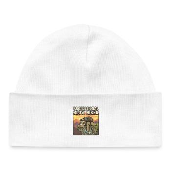 Randonneur lent professionnel - Bonnet bébé bio - blanc - Devant