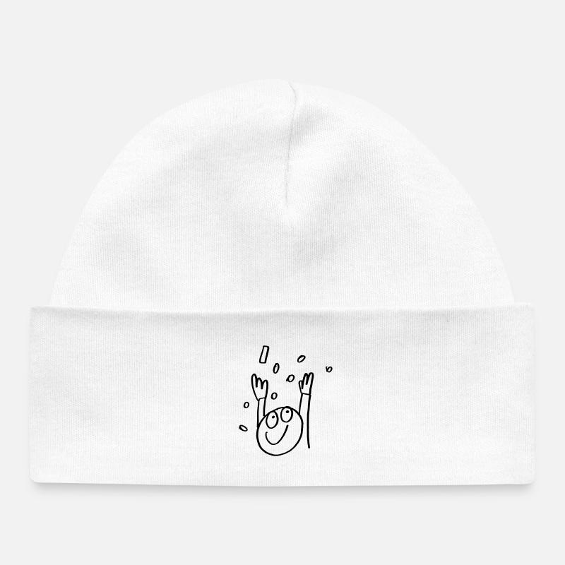 CélébronsCélébrer - Bonnet bébé bio - blanc