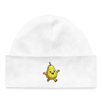 Ampoule ambulante - Bonnet bébé bio - blanc - Devant