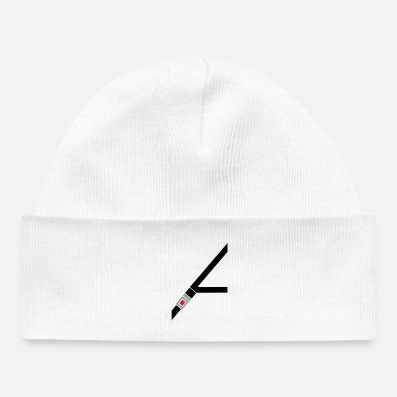 La ceinture de sécurité - Bonnet bébé bio - blanc