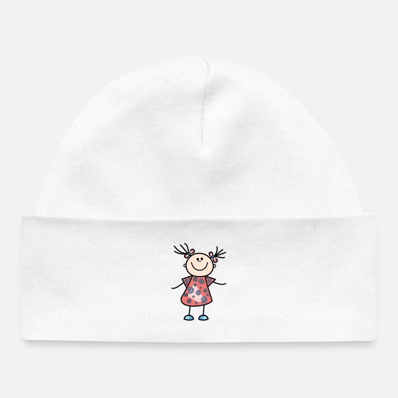 cadeau - Bonnet bébé bio - blanc