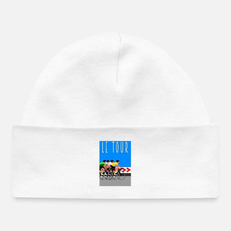 Le tour - Bonnet bébé bio - blanc