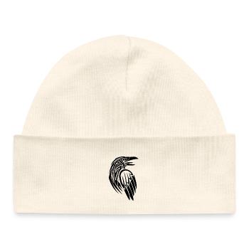 Viking Raven - Baby Organic Mütze - Weiß - Vorne