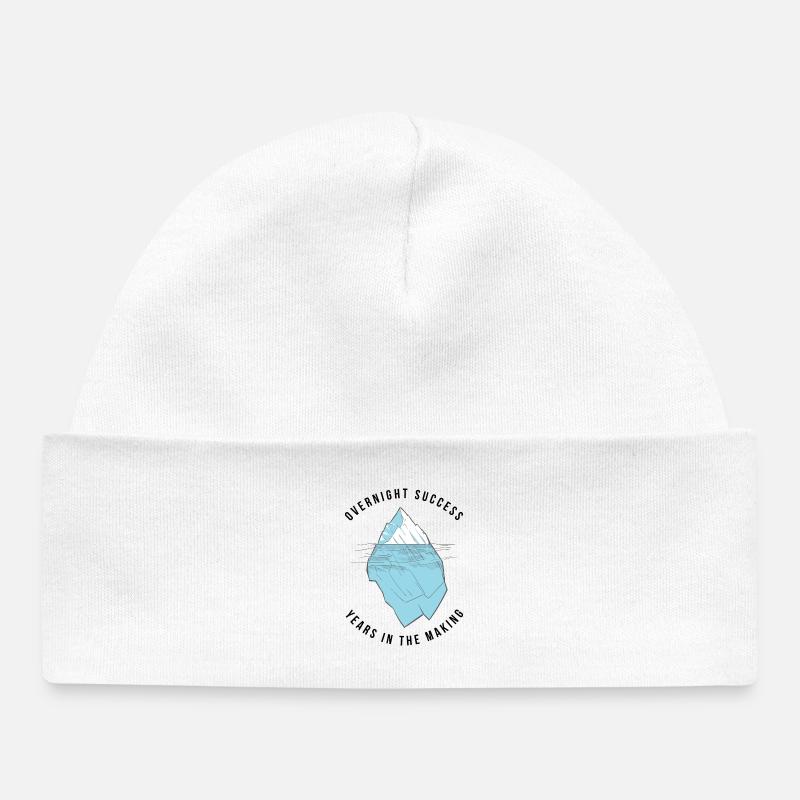 Overnight success... Years in the making - Bonnet bébé bio - blanc