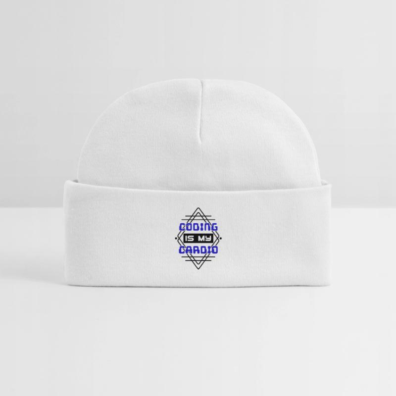 Cooler Spruch Developer Coden Programmierer Code Baby Organic Mütze