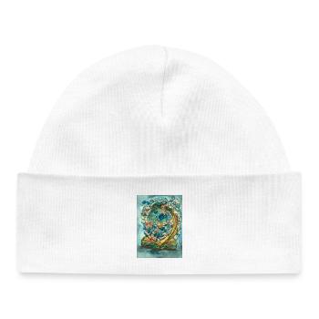 Roman magique - Bonnet bébé bio - blanc - Devant