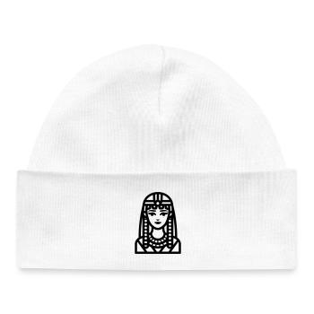 pharaon - Bonnet bébé bio - blanc - Devant
