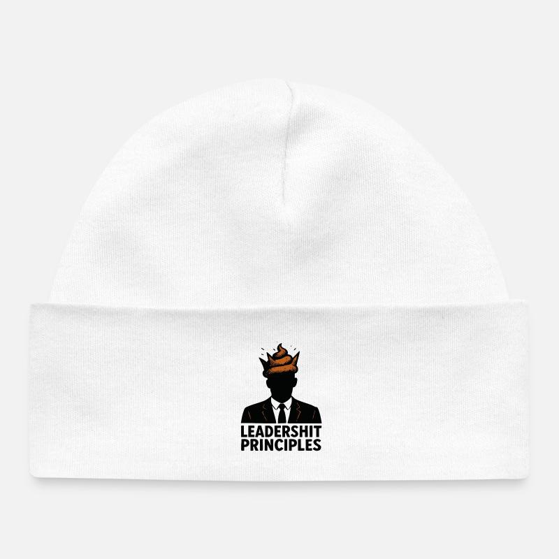 Principes de Leadershit - Bonnet bébé bio - blanc