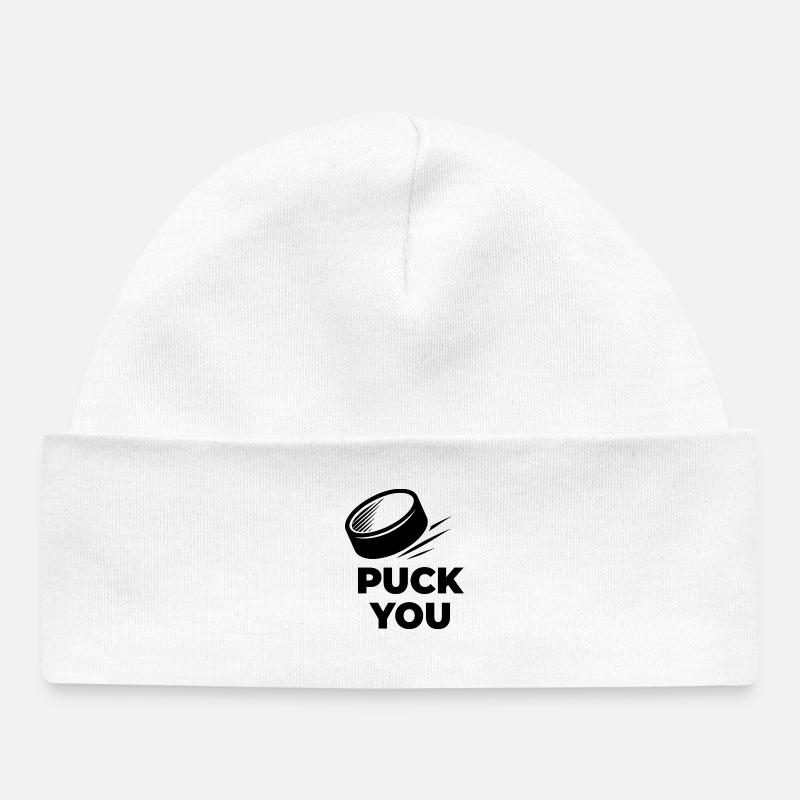PUCK_YOU - Bonnet bébé bio - blanc